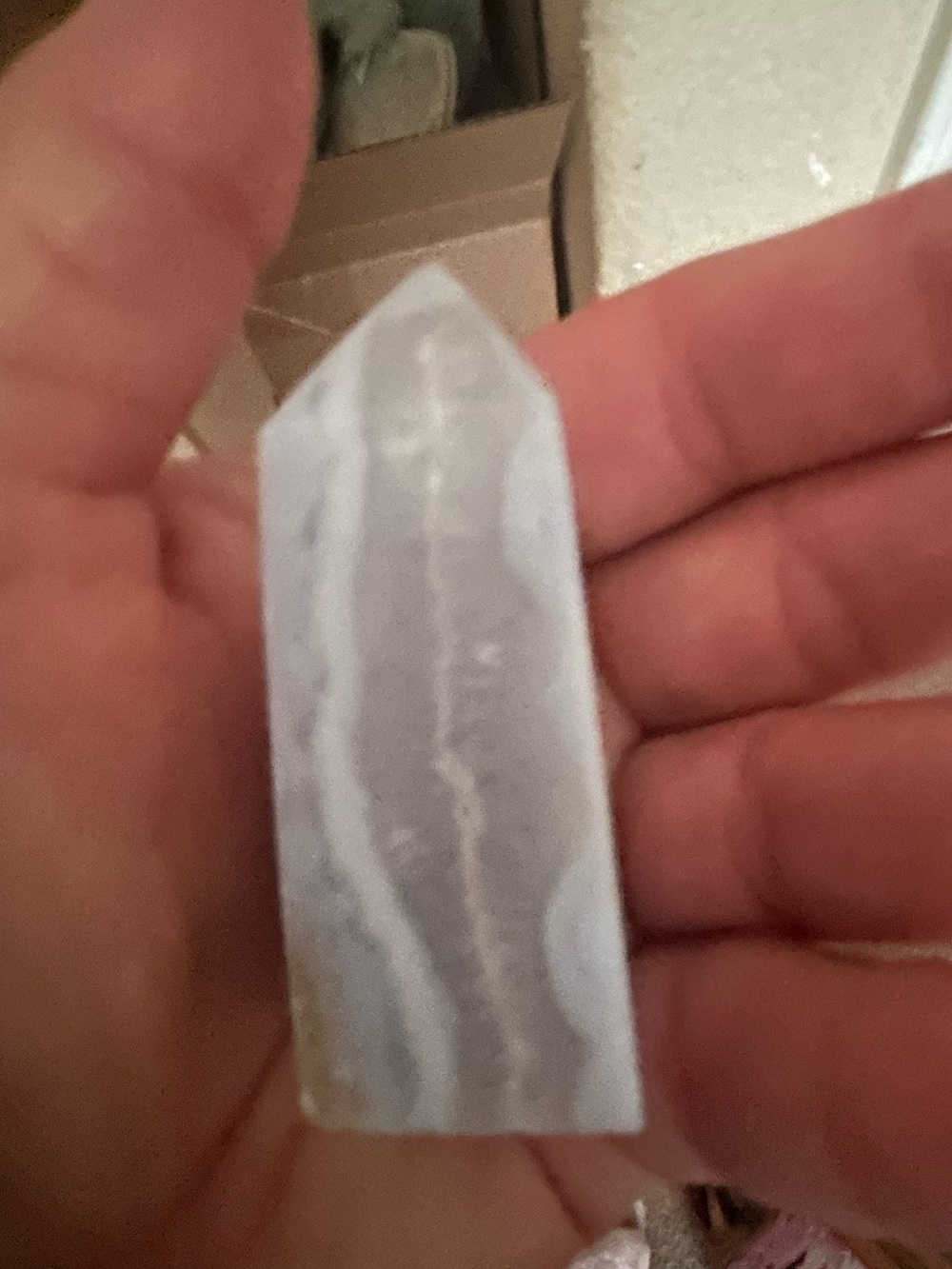 Blue lace Agate
Small tower